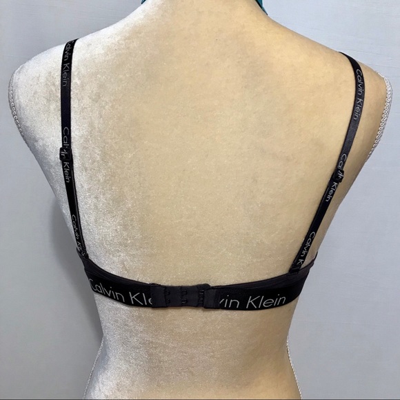 Calvin Klein “2/$20” NWOT Dark Grey Demi Bra Women 36C *Pls See Description* - Picture 5 of 12